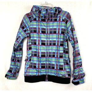 Aperture Snowboard Jacket Womens Medium Ski Winter Snow Warm Multicolor
